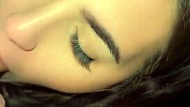 Rubynalexfantasy delivers sloppy wet blowjob before work in homemade video.