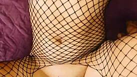 Damn! Used her rough in stockings, stretching every hole! 😈