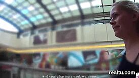 Glamorous Czech Teen Gets Seduced In Supermarket