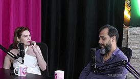 Watch Reh Queen And Kstro With Bruna Carlos In Sheer Red Part 2!