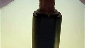 Naked Amateur Gets Milked by Remote Sextoy in POV Cumshot