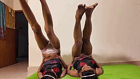 Uttaran20 Presents FFM Threesome with Sexy Amateurs in Wet Quickie