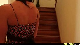 milf in stockings seducing a boy, what do you think?