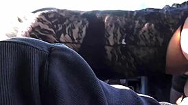 Watch This Blonde Cougar Fucking Hard In The Car On October 31st!