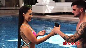 Daniela Andrea enjoys fresh, quick sex with big ass latina brunette