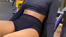 i trained hard at the gym and ended with steamy cardio