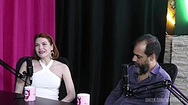 Watch Reh Queen And Kstro With Bruna Carlos In Sheer Red Part 2!