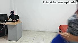 stepsister’s teasing gets me hard for solo cock stroking