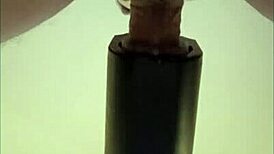 Naked Amateur Gets Milked by Remote Sextoy in POV Cumshot