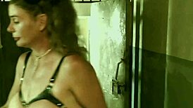 Dominatrix Mistress April Runs Secret Interrogation in Military Camp 😈