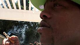 lisa ann takes on shorty mac's big black dick