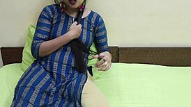 Man, I banged my sexy Indian saali Saarabhabhi6 in the bedroom!