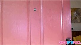 new tiny 18+ blonde teen fucked by ex