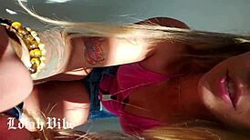 A sexy Latina babe with big ass and tits joins the team, getting her asshole played with.