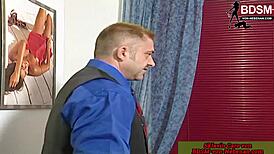 Deutsche Devote Teen 18+ Gets Spanked In Comic Punishment Story