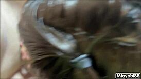 Thai Student In Uniform Gets Fucked Hard By Monster Cock, Moans Loudly While Sucking