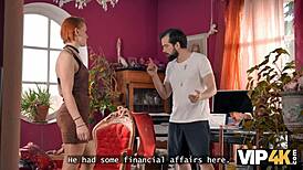 VIP4K Mature Redhead Tricks Neighbour into Showing Real Orgasm