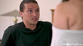 I watch Leana Lovings fuck her joi roommate in the dorm.