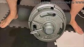 daddy trains hard with raw moves that dominate every intense session without mercy!