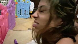 Lettywild maid cosplay couple ass to mouth blowjob 😈