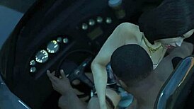 Franklin Receives Detailed Hooker Service In Car