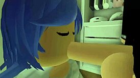 Roblox Girl Caught and Fucked by Sneaky Intruder