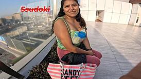 Young Wife in Costume Roleplay Pays with First-Time Ass Action