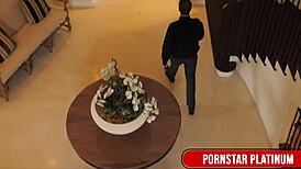 I’m obsessed with ebony Havana Ginger dominating Chad Diamond’s ass with a strap-on