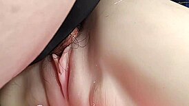 I'm Going to Penetrate Her Cute Shaved Pussy with Double Toys