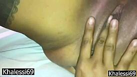 Lesbian pussy eating till orgasm! I met her on the beach!