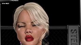 Night club fight turns into raw anal fuck