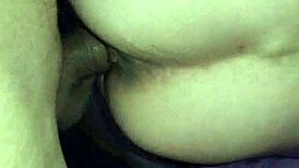 Incredible wife in stockings at forty