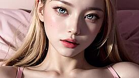 Sexy Girl Gets Cumshot On Hot Ass