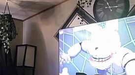 playing with my juicy pussy in panties, using toys, solo session with goldielox