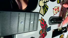 Fantastic Rocker Feels Intense Joy With Vibrator And Buttplug Play