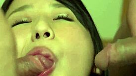 Slutty Suzu Ichinose Deepthroats Hard in Uncensored Japanese Scene