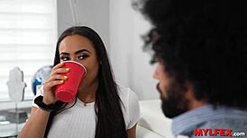 Mylfex Milf Disappointed, Tries Rough Anal for First Time With Stranger on Sofa