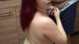 Stepdaughter expertly sucks dick in missionary with rough uncle action