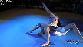 Real mixed wrestling action from Fight Pulse dominates