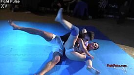 Real mixed wrestling action from Fight Pulse dominates