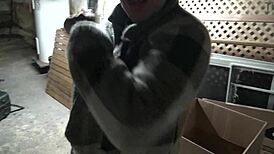 i can't believe this big ass french whore is getting anal in an abandoned building