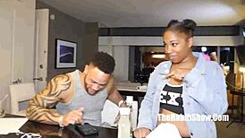 beautidoll gets her phat ass pounded by jovan and adonis in ghetto threesome