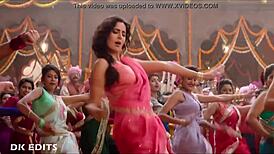 Katrina Kaif's Boobs Shaking in Slow Motion Close-Up Clips