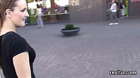 hey, czech teenie, teased in hypermarket for pov banging?