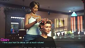 出轨老婆和继母在变态内射游戏中！