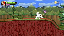 i'm playing armas quest, the minotaur cums all over my face after a titjob