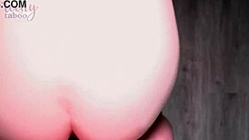 Pretty teen babysitter Amber Stark gets wet and puffy, swallowing creampie after deepthroat