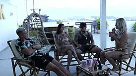 Compilados do Casal Kobra on Bora Cast with Bruna Carlos Feels So Wild - Parte 3 on Sheer Red