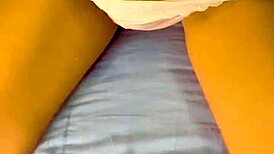 Latina Wife At Home Enjoying Personal Time With Toys