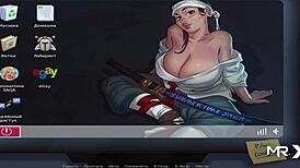 ugh, summertimesaga got me hooked, this mature babe jerkin’ my cock!